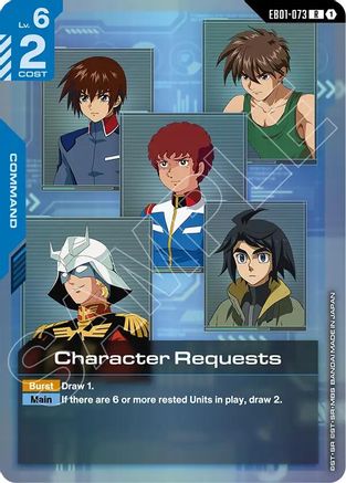 Character Requests (EB01-073) - Eternal Nexus Holofoil