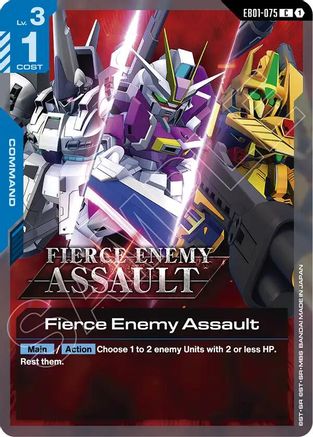 Fierce Enemy Assault (EB01-075) - Eternal Nexus