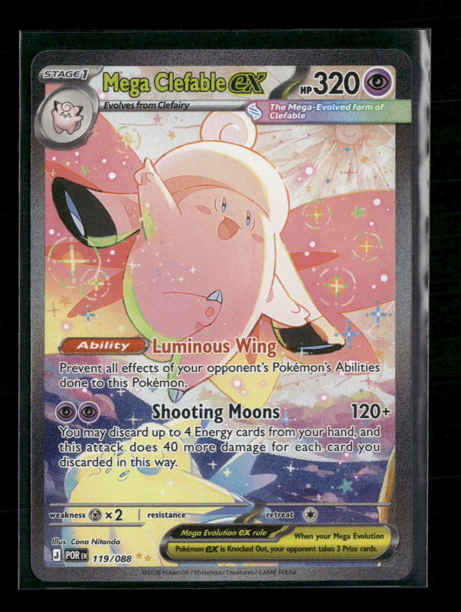 ME03: Perfect Order Mega Clefable ex #119/088
