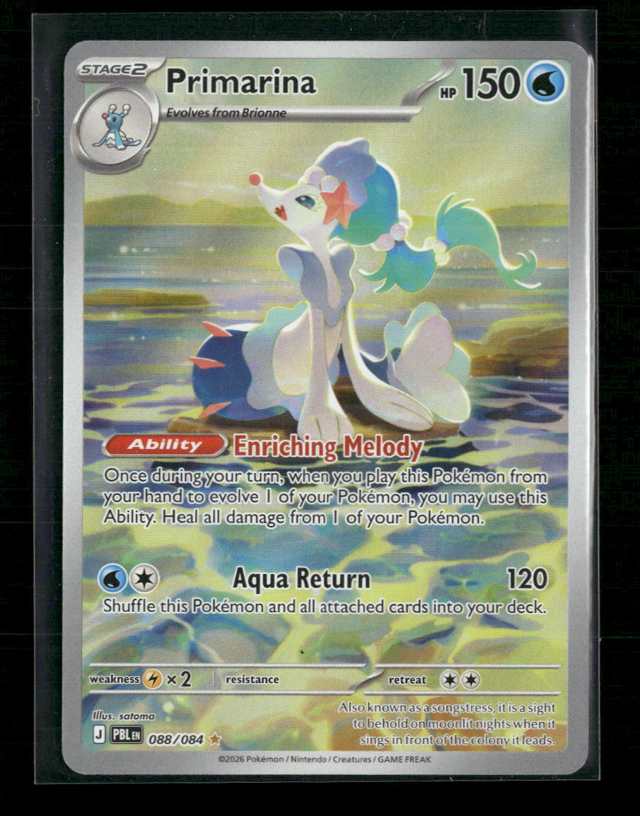 ME05: Pitch Black Primarina #088/084