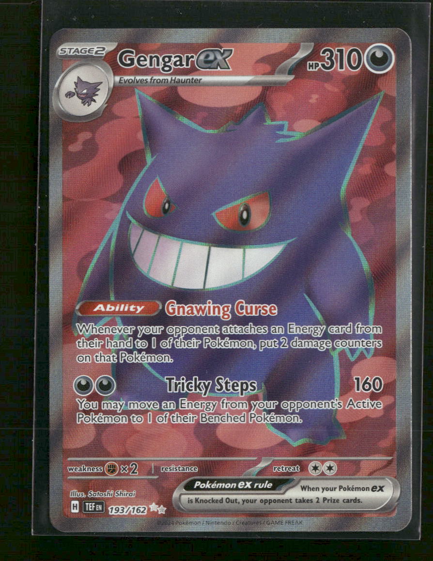 SV05: Temporal Forces Gengar ex #193/162
