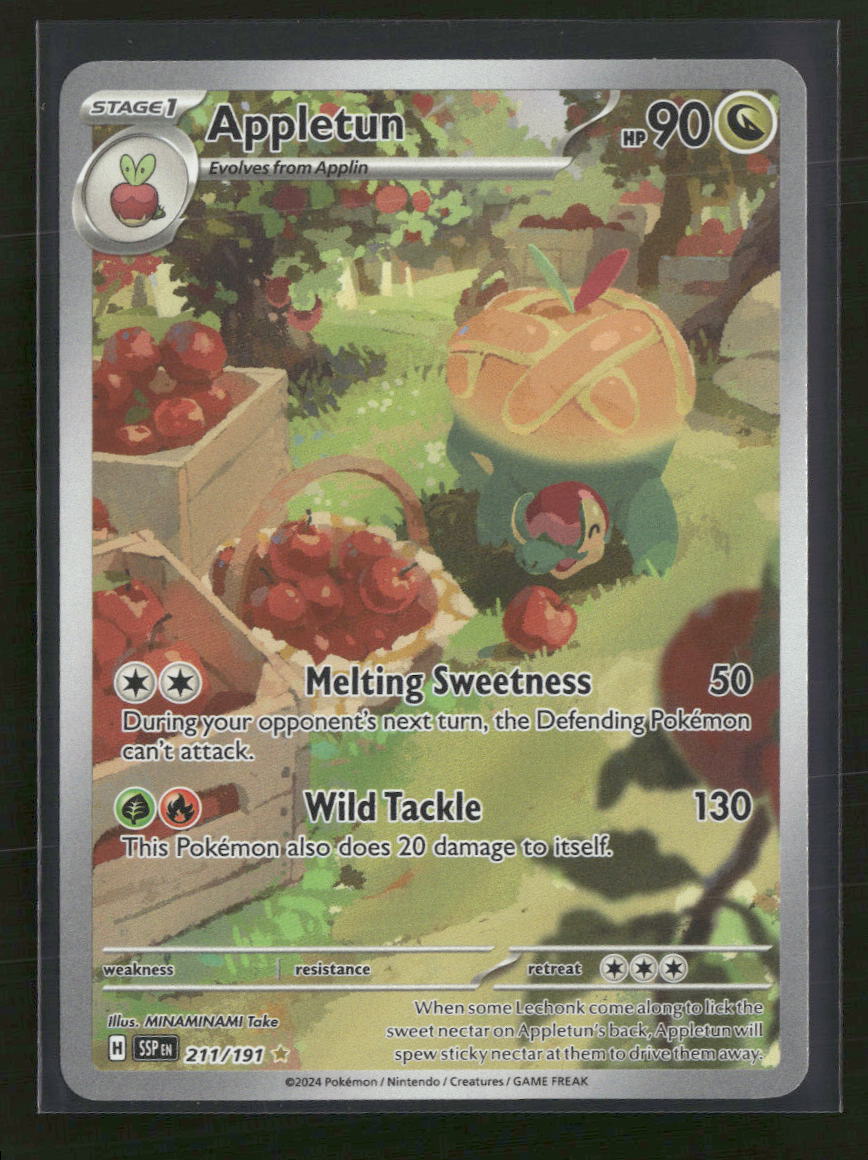 SV08: Surging Sparks Appletun #211/191
