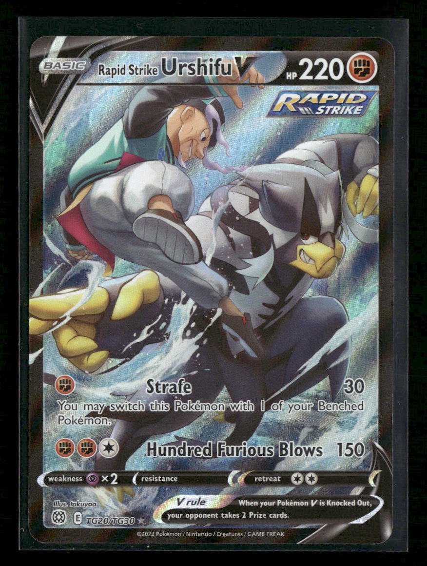 SWSH09: Brilliant Stars Trainer Gallery Rapid Strike Urshifu V #TG20/TG30