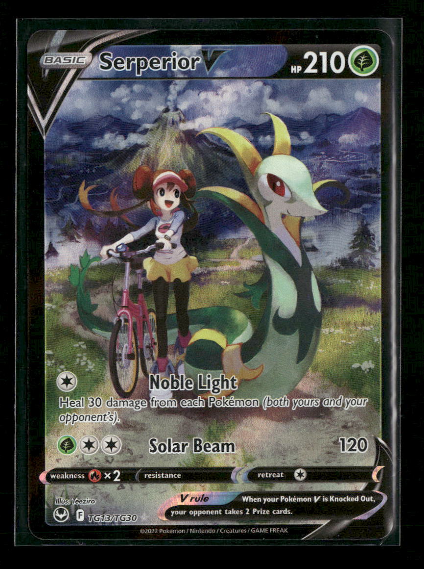 SWSH12: Silver Tempest Trainer Gallery Serperior V #TG13/TG30
