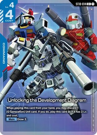Unlocking the Development Diagram (C+) (ST10-014) - Starter Deck 10 Generation Pulse Holofoil