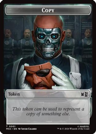 Copy (001) // Wall (003) Double-Sided Token (MSC-1 // 3) - Commander: Marvel Super Heroes