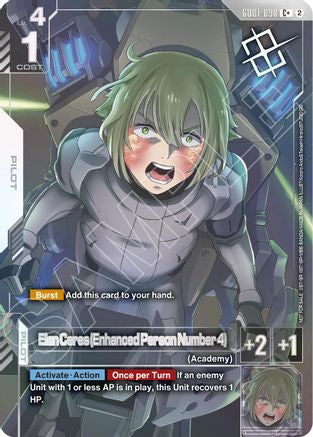 Elan Ceres (Enhanced Person Number 4) (Store Tournament Winner Pack 05) (GD01-098) - Gundam Promotional Cards Holofoil