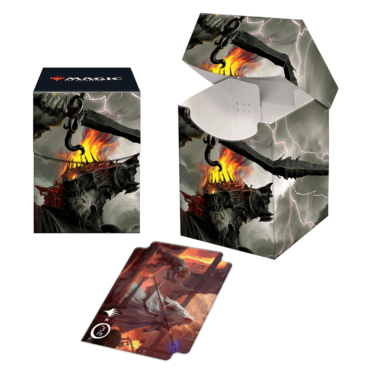Ultra PRO: 100+ Deck Box - The Lord of the Rings (Sauron, Lord of the Rings)
