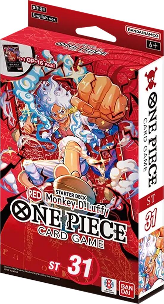 (Preorder) Starter Deck 31: RED Monkey.D.Luffy [ST-31]