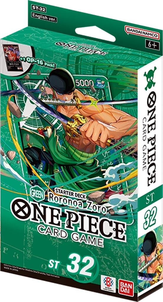 (Preorder) Starter Deck 32: GREEN Roronoa Zoro [ST-32]