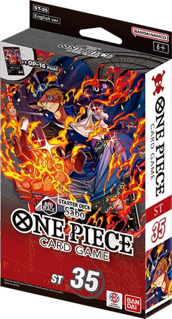 (Preorder) Starter Deck 35: RED/BLACK Sabo [ST-35]
