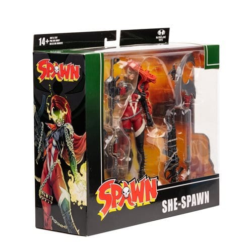 McFarlane Toys Spawn She-Spawn Deluxe 7-Inch Scale Action Figure