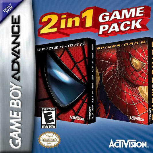 Spider-man / Spider-man 2 Double Pack (Gameboy Advance)