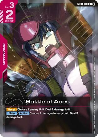 Battle of Aces (GD01-111) - Deck Build Box Freedom Ascension