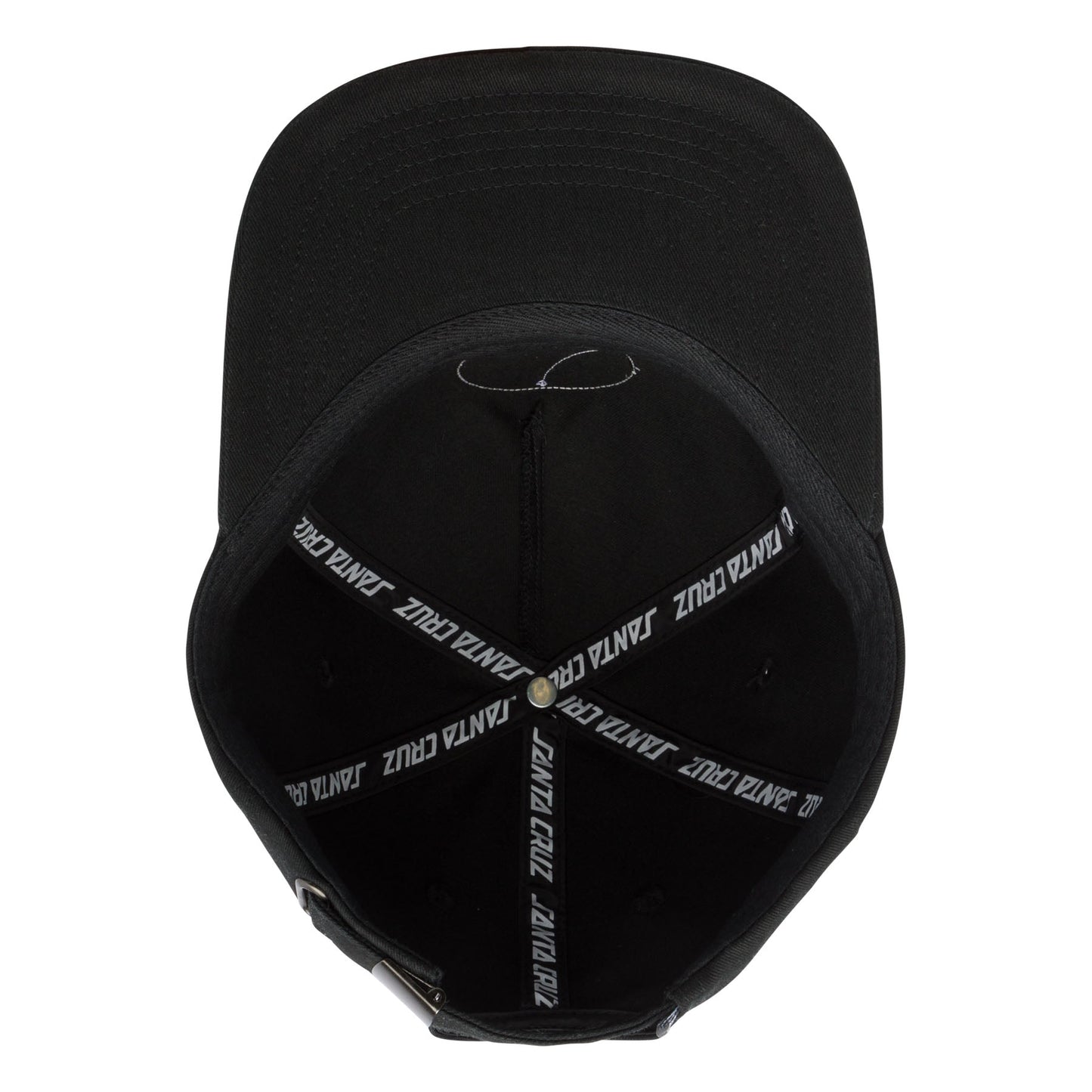 Santa Cruz Beware Dot Mid Profile Strapback Hat