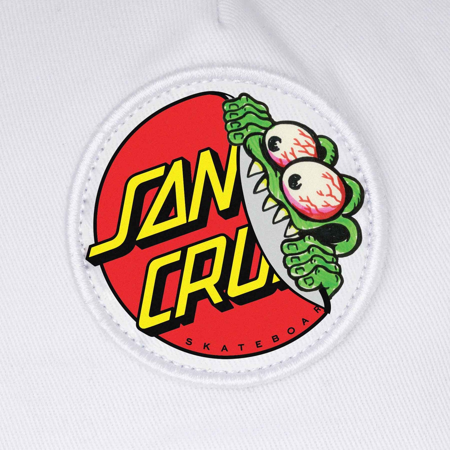 Santa Cruz Beware Dot Mid Profile Strapback Hat