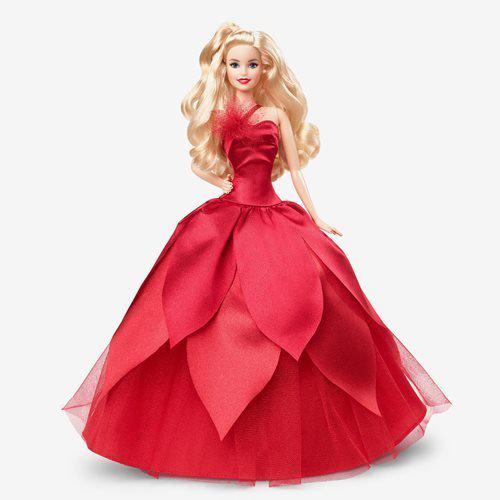 Barbie Holiday Doll 2022 (Dark Brown, Wavy Blonde , Light Brown or Straight Black Hair)