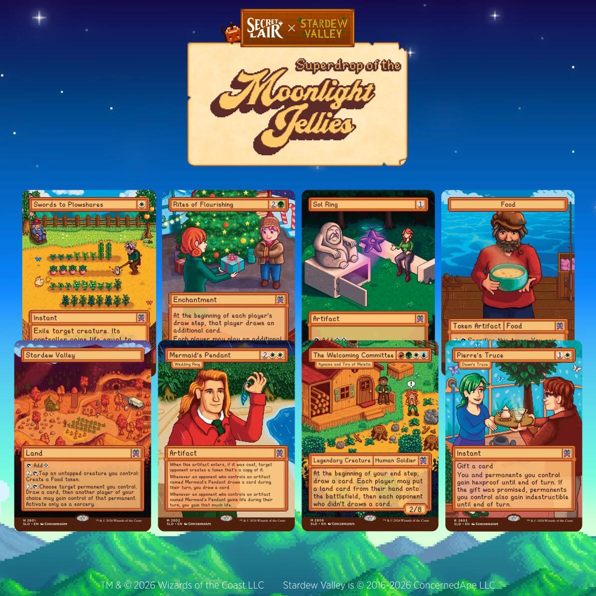 Secret Lair Drop: Secret Lair x Stardew Valley: Welcome to Stardew Valley - Non-Foil Edition [SLD]