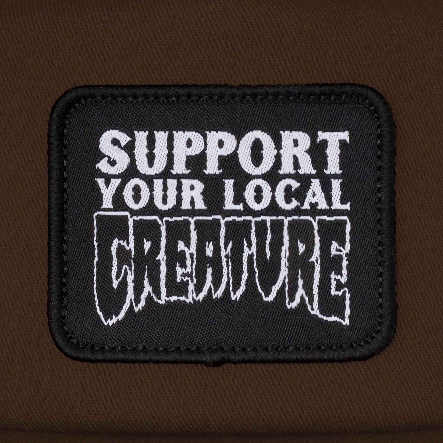 Creature Support Patch Snapback Mid Profile Hat