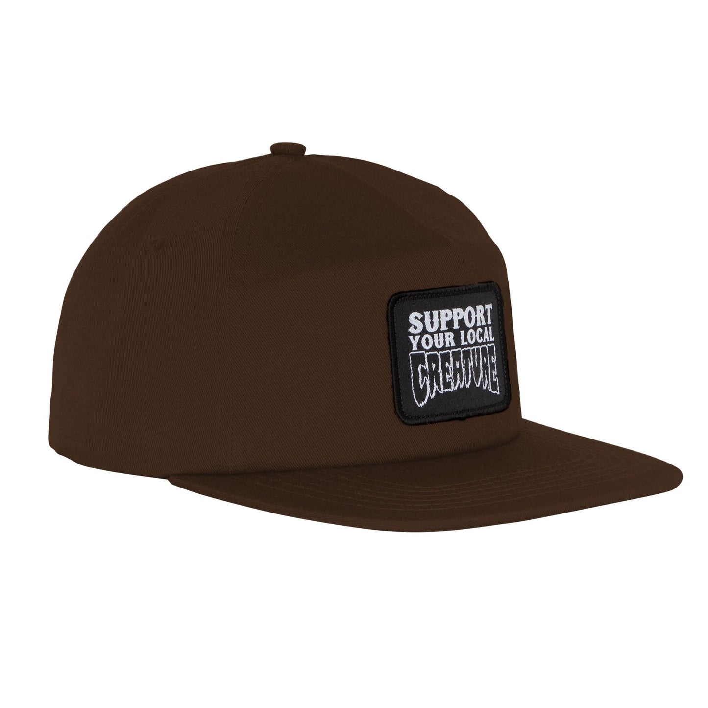 Creature Support Patch Snapback Mid Profile Hat