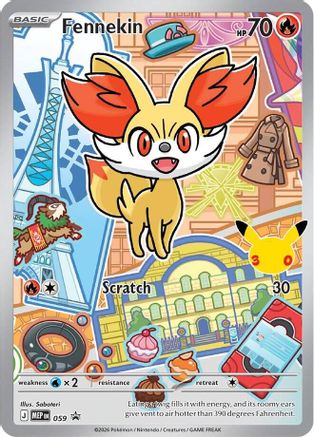 Fennekin 059/null - First Partner Collection 2026 Holofoil
