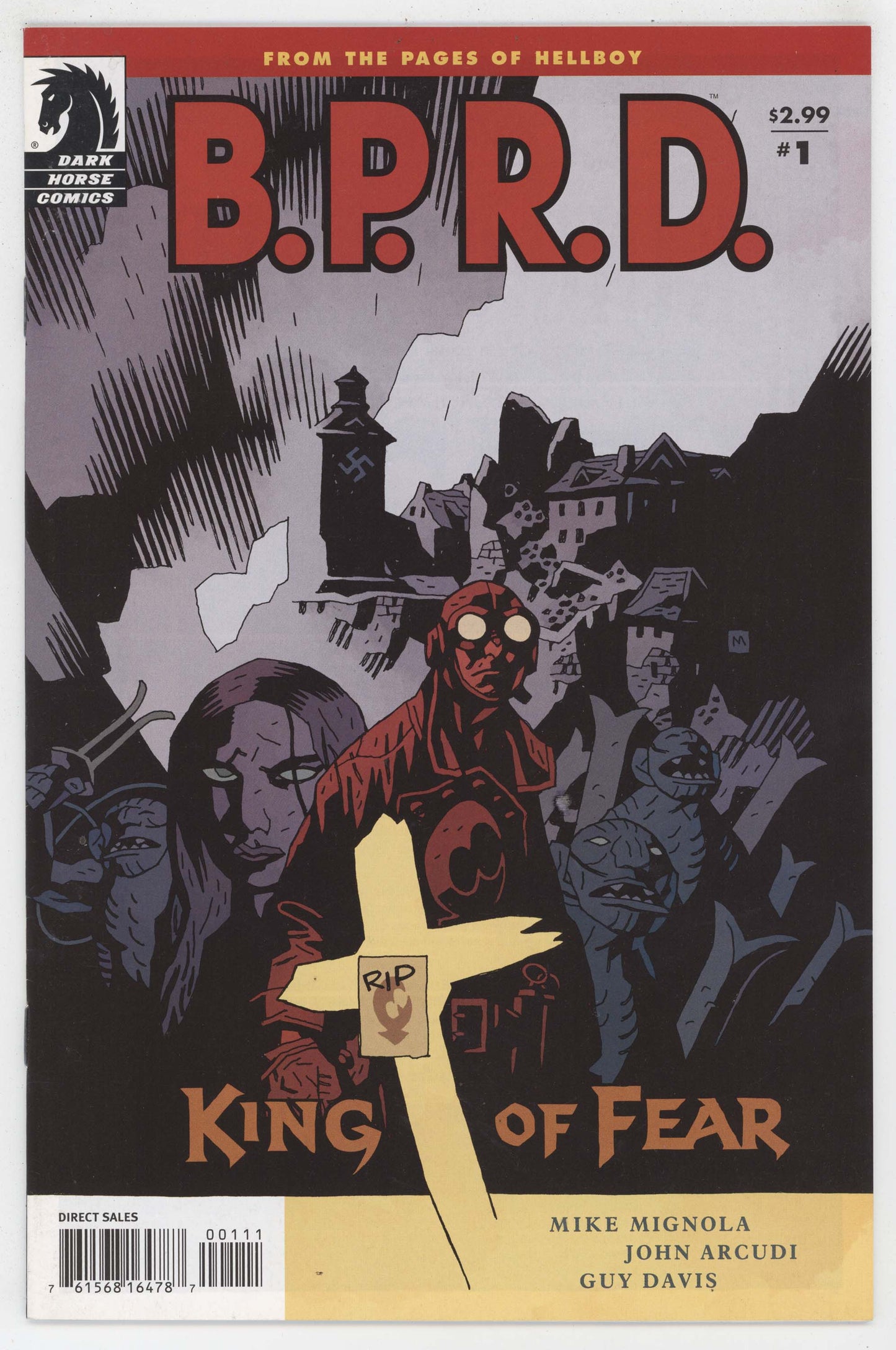 BPRD King Of Fear 1 Dark Horse 2010 NM Mike Mignola B.P.R.D.