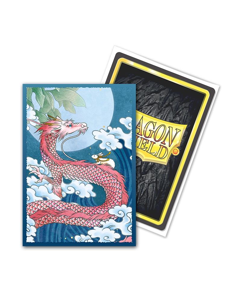 Dragon Shield: Japanese Size 60ct Brushed Art Sleeves - Water Rabbit (2023)