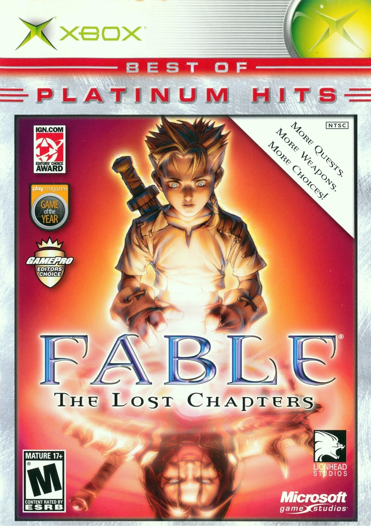 Fable: The Lost Chapters (Best Of Platinum Hits) (Xbox)