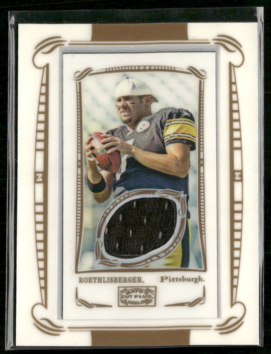 2009 Topps Mayo Relics Ben Roethlisberger #MR-BRO