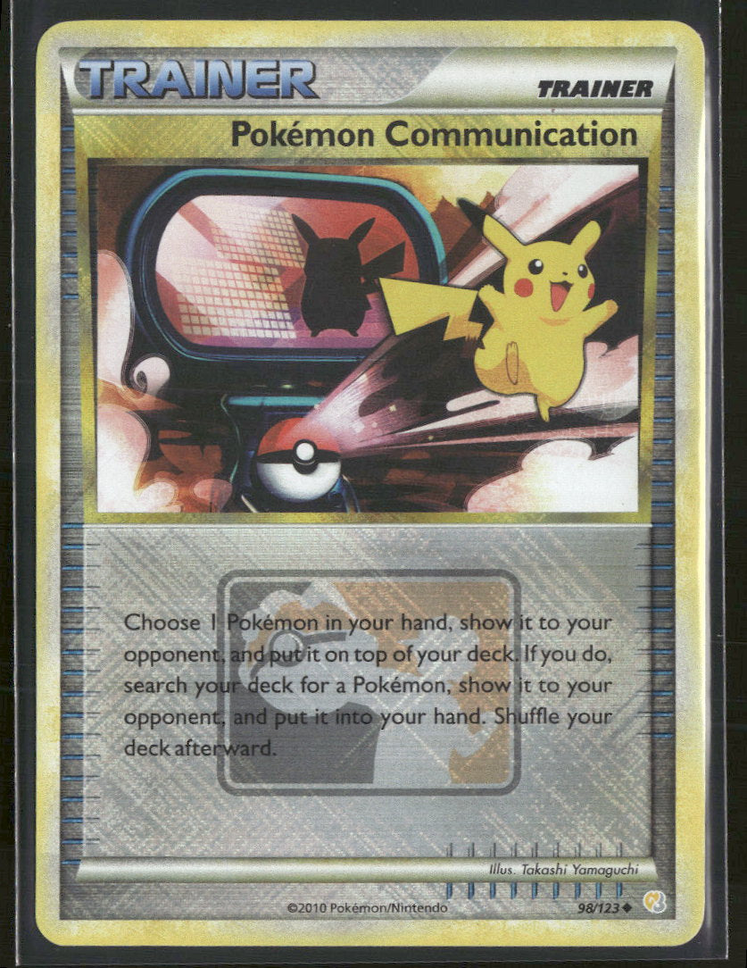 HeartGold SoulSilver Pokemon Communication #98/123