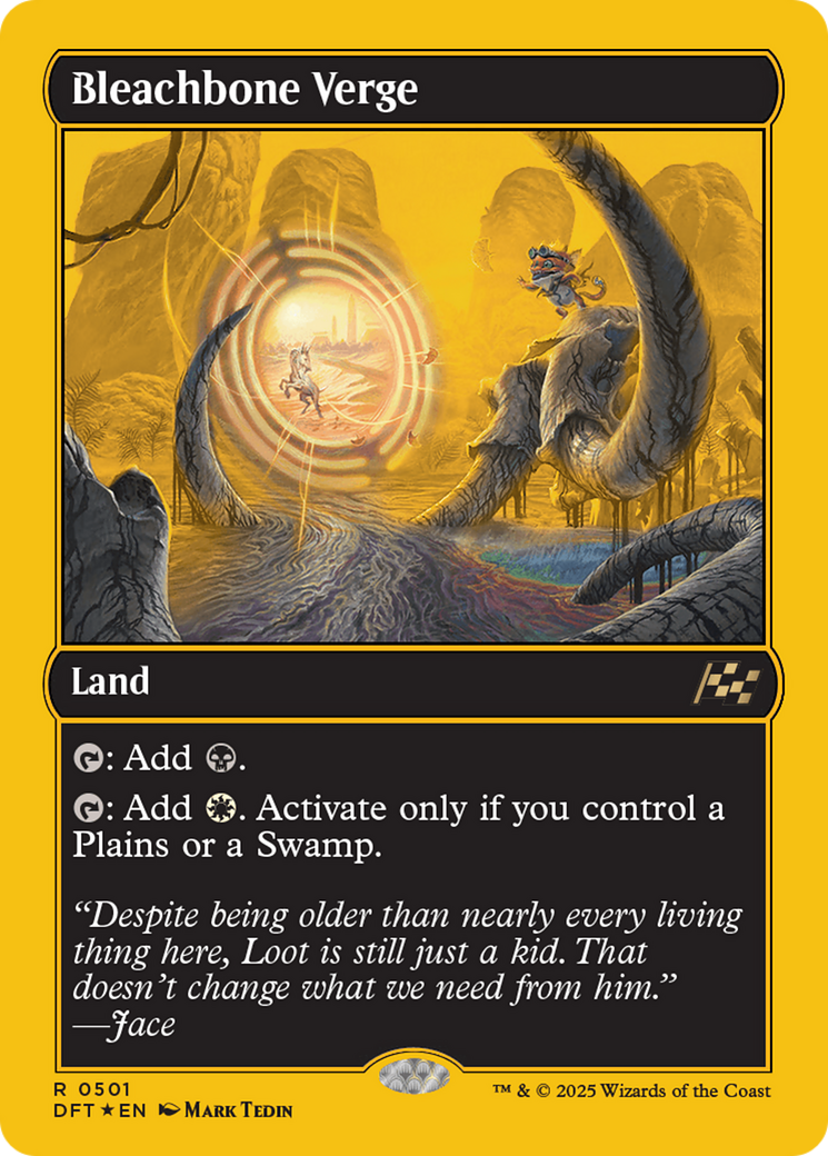 Bleachbone Verge (DFT-501) - Aetherdrift Foil