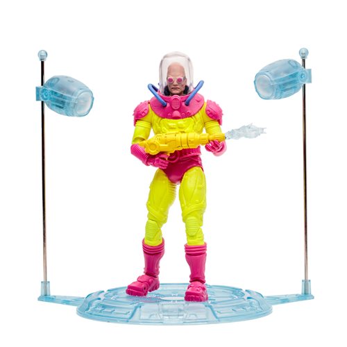 DC Multiverse Mr. Freeze Black Light Gold Label 7-Inch Scale Action Figure - Entertainment Earth Exclusive