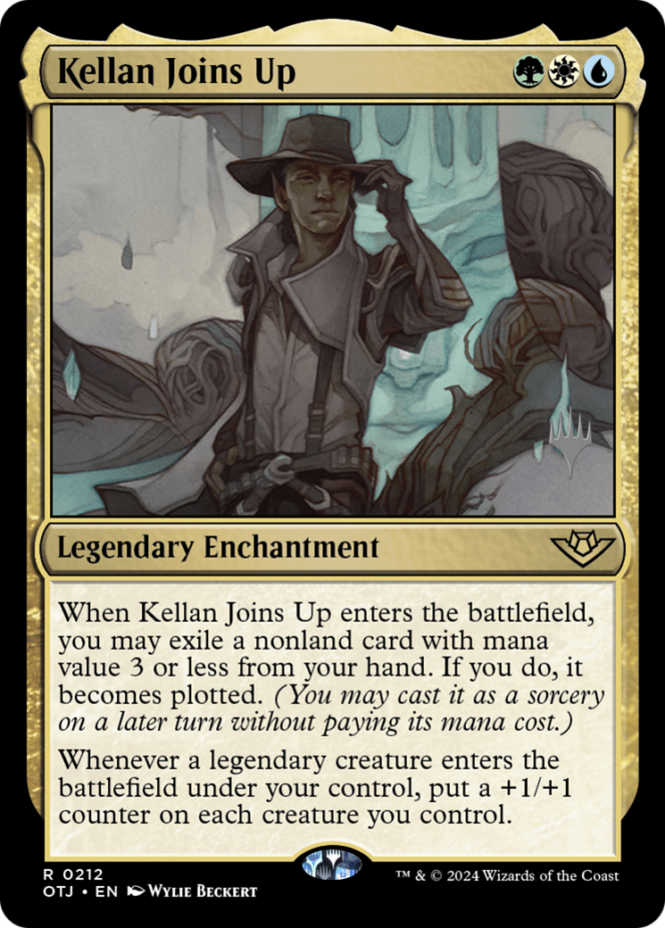 Kellan Joins Up (PPOTJ-212) - Outlaws of Thunder Junction Promos Foil