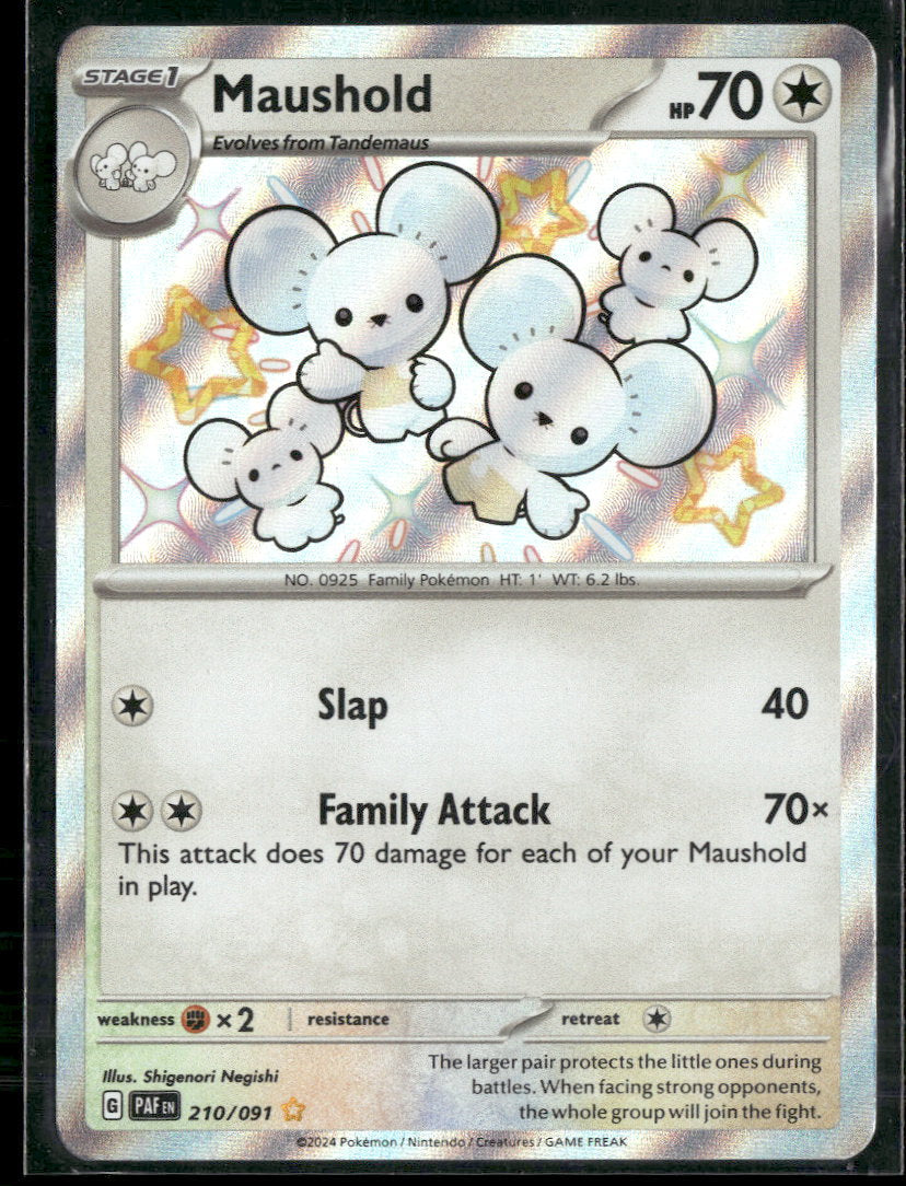 SV: Paldean Fates Maushold #210/091