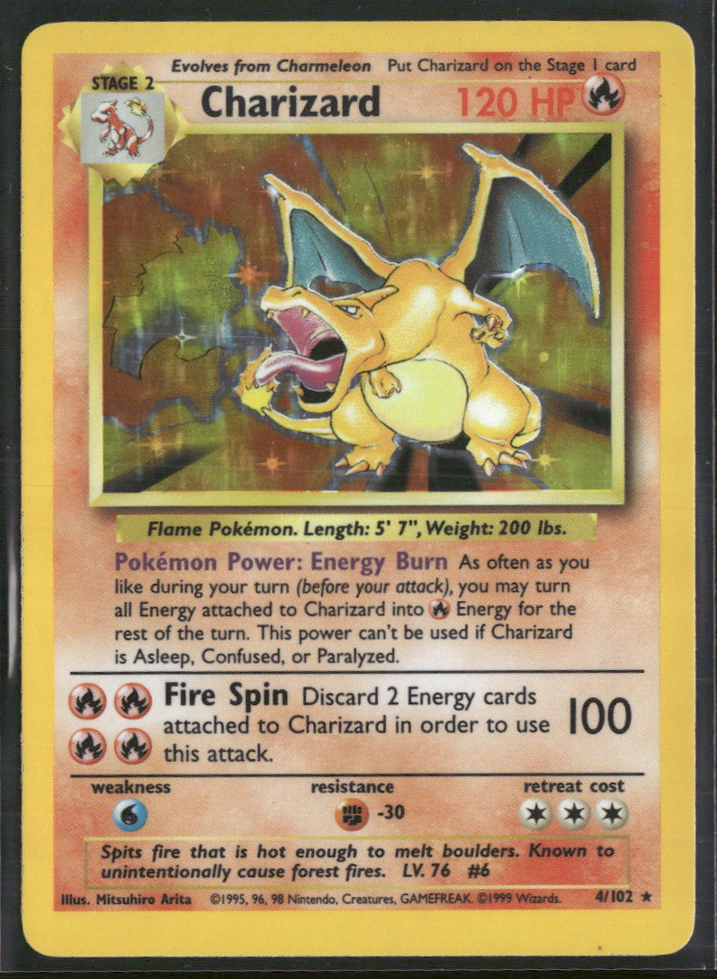 Base Set Charizard #004/102