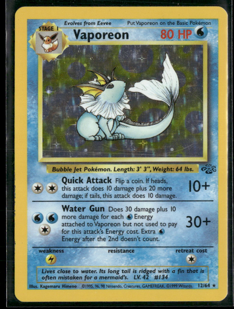 Jungle Vaporeon (12) #12/64