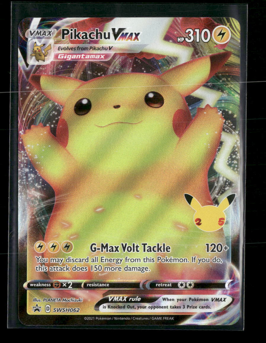SWSH: Sword & Shield Promo Cards Pikachu VMAX #SWSH062