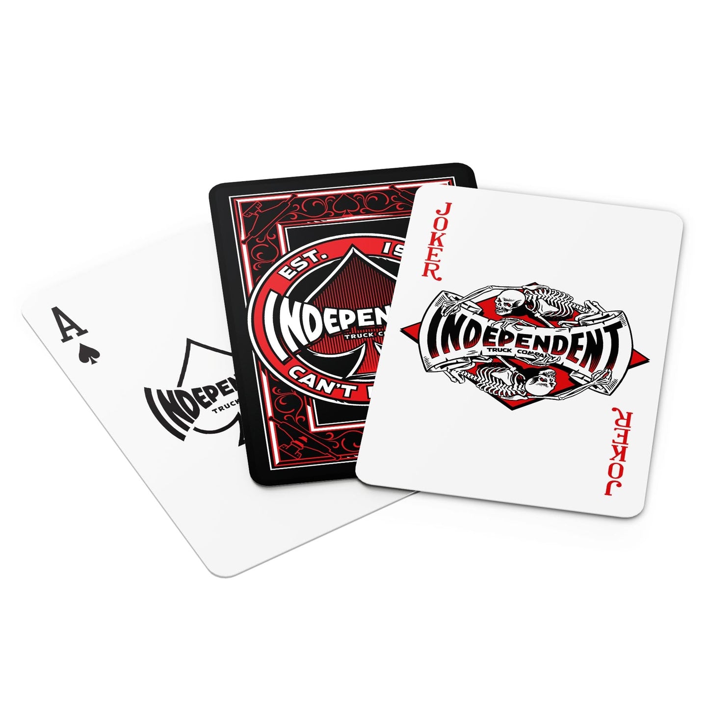 Independent Truck Co. Can't Be Beat Playing Cards