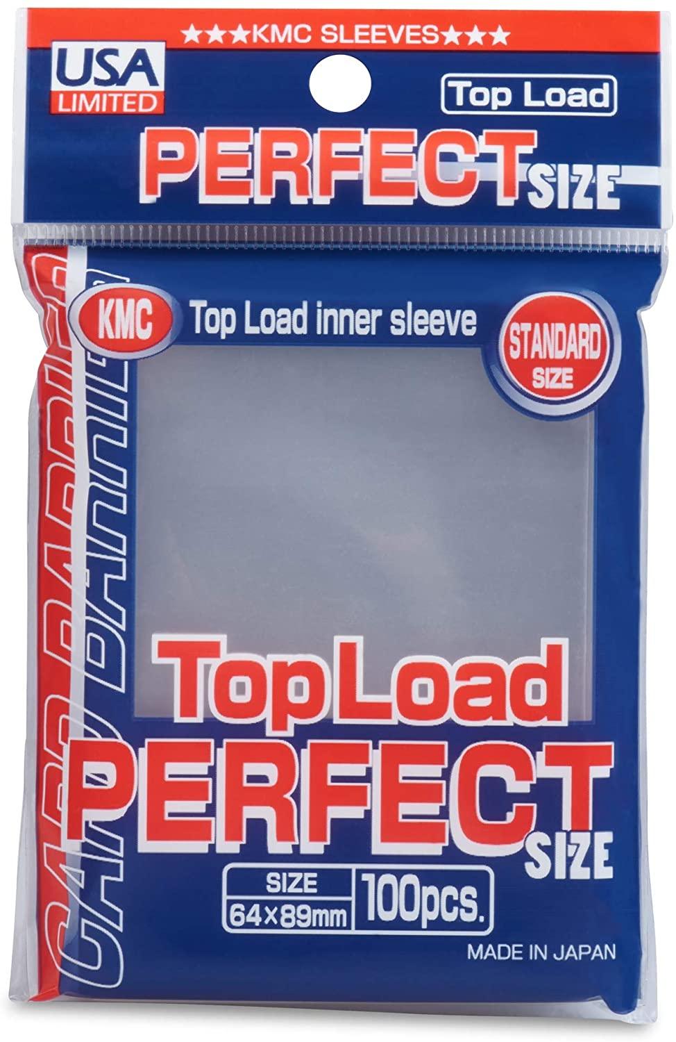 KMC Perfect Fit Standard Size Sleeves 100-Count
