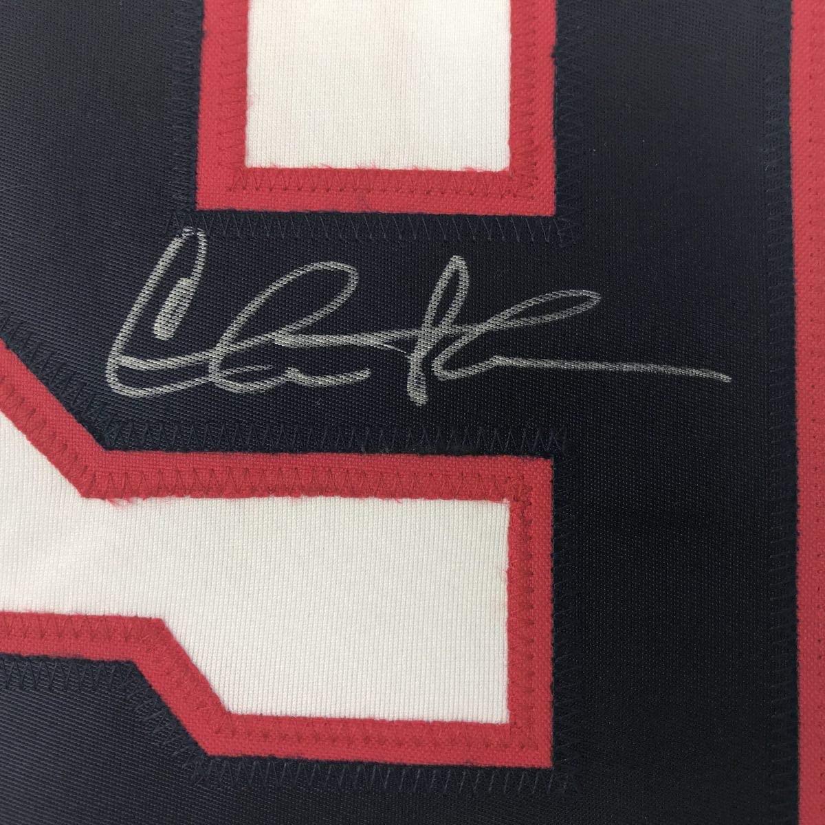 Autographed/Signed Charlie Sheen Wild Thing Ricky Vaughn Major League Movie Baseball Jersey JSA COA