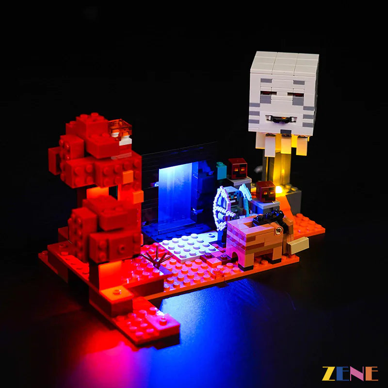 Light Kit for Nether Portal Ambush #21255 - Golden Apple Comics