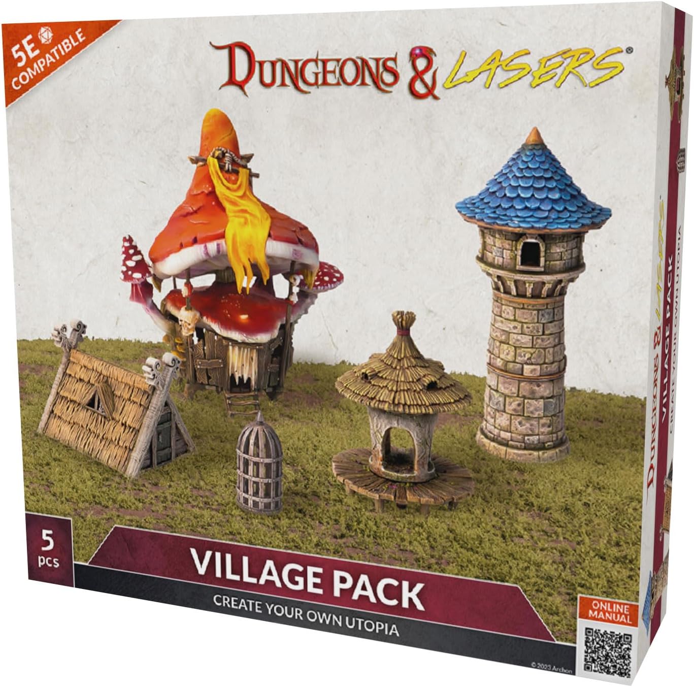 Dungeons & Lasers: Village Pack - Golden Apple Comics