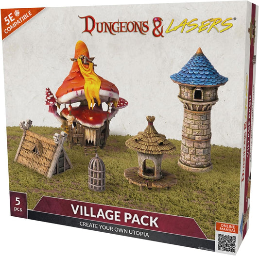 Dungeons & Lasers: Village Pack - Golden Apple Comics
