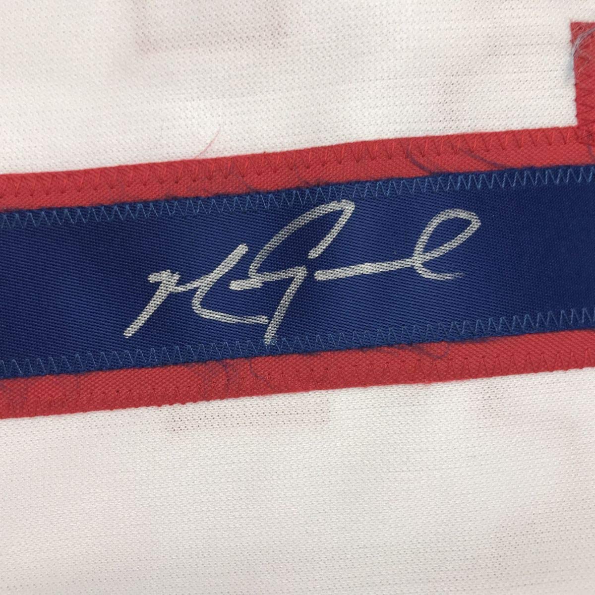 Autographed/Signed Mark Grace Chicago White Baseball Jersey JSA COA