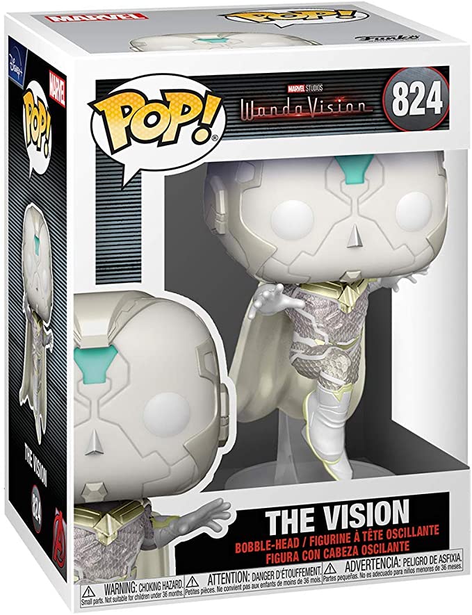 WandaVision (Halloween Vision, The Vision, Monica Rambeau, 50s Vision & Agatha Harkness) - Vinyl Figures, 3.75" - Funko Pop!