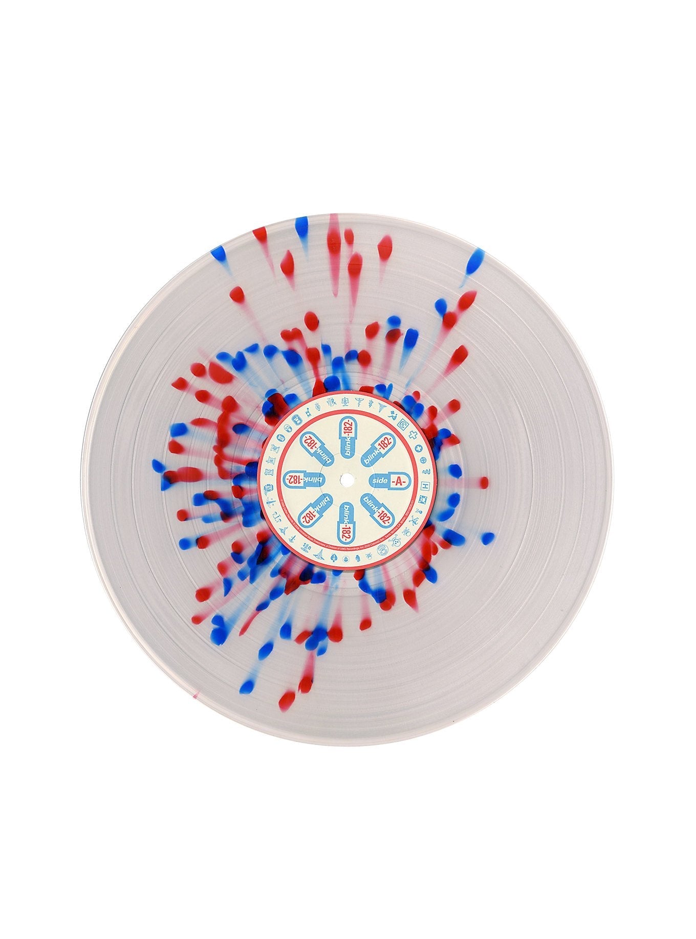Blink-182 - Enema of the State (Limited Edition Clear with Blue and Red Splatter Vinyl)