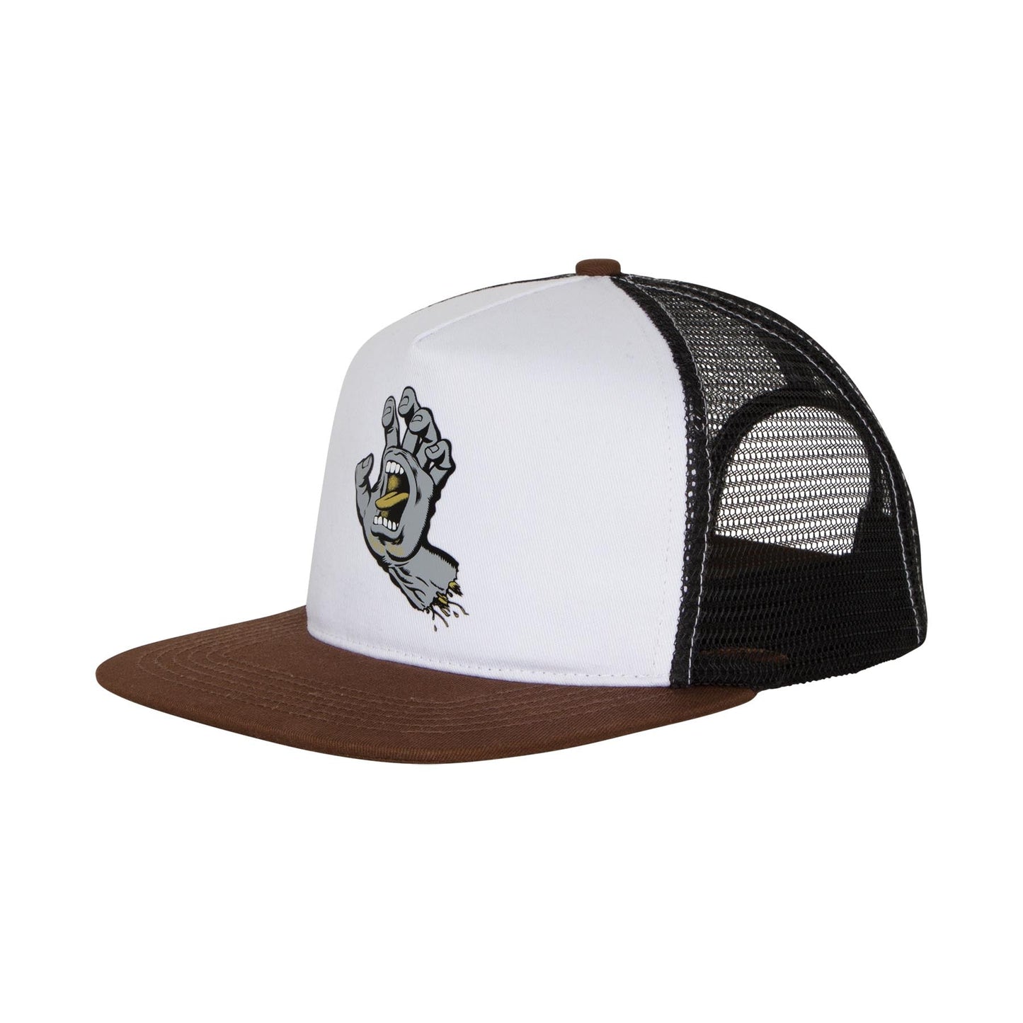 Santa Cruz Screaming Hand Front Mesh Trucker High Profile Hat