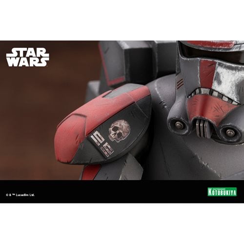 Star Wars: The Bad Batch Hunter ARTFX 1:7 Scale Model Kit