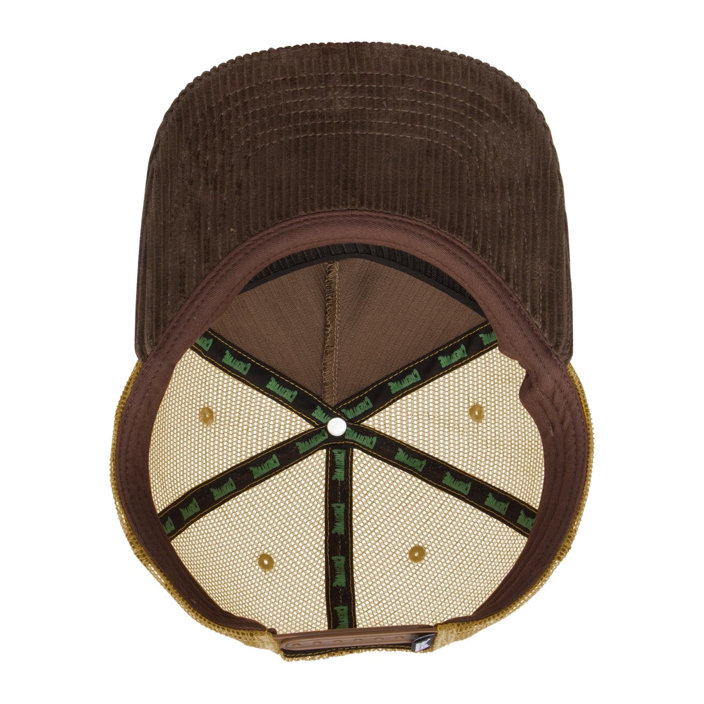 Creature Bonehead Flame Mesh Mid Profile Trucker Hat