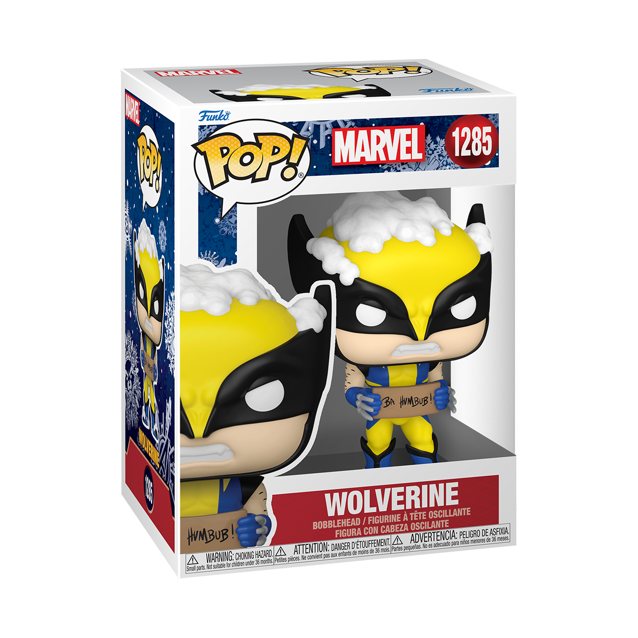 POP! Marvel: Holiday - Wolverine w/ Sign
